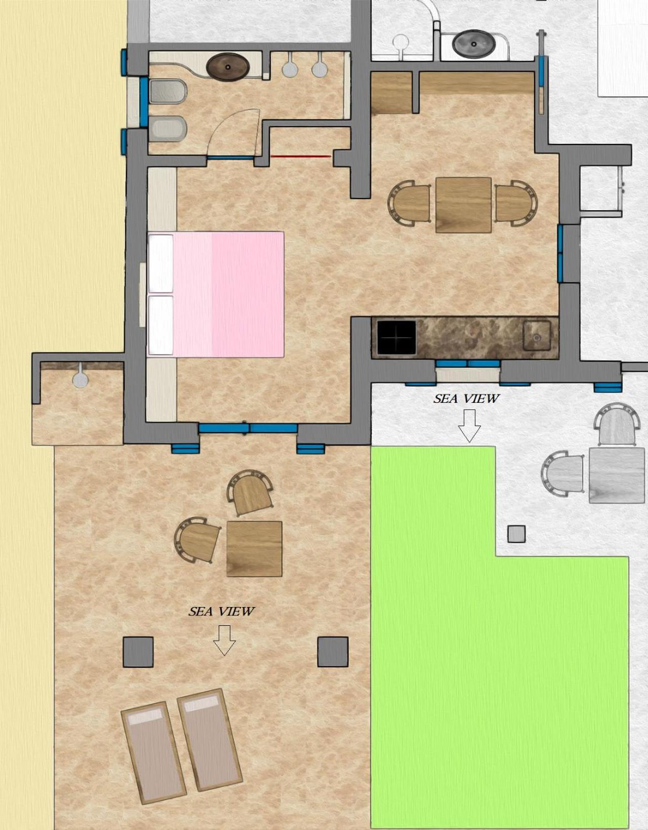 Tilos Villa Livadia  Kamer foto